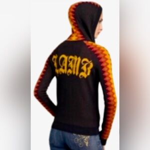 L.A.M.B. Cashmere Hoodie. Very Rare Vintage 2006 Fall Season Collection.Size Med